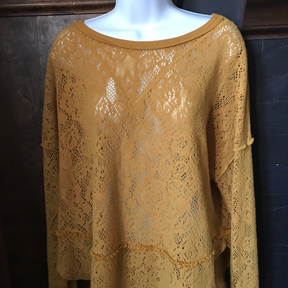 Free People Beautiful Lace Top
